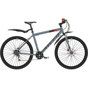 Велосипед Stark Outpost 26.1 D (2019) серый/чёрный/оранжевый 20"