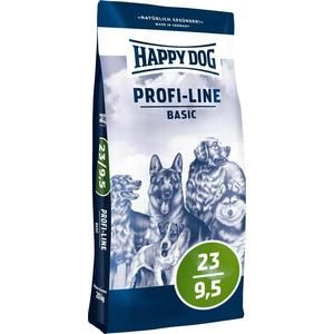 Сухой корм Happy Dog Profi-Line Basic 23/9,5 с мясом птицы для взрослых собак всех пород 20кг (03129)