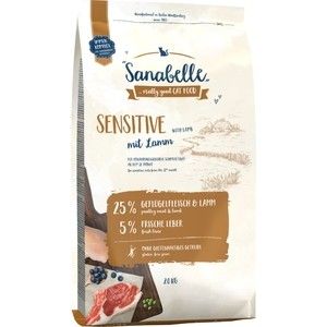 Сухой корм Bosch Petfood Sanabelle Sensitive with Lamb с ягненком для кошек с чувствительным пищеварением 2кг (8337002)