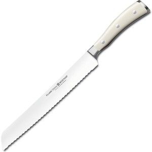 Нож кухонный для хлеба 23 см Wuesthof Ikon Cream White (4166-0/23)