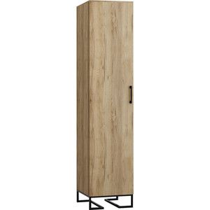 Шкаф 1-дверный R-home Loft дуб натуральный для прихожей
