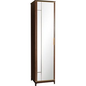 Шкаф 1-дверный R-home Модерн гладстоун без полок с зеркалом