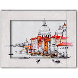 Картина с арт рамой Дом Корлеоне Венеция 80x100 см