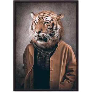 Постер в рамке Дом Корлеоне Человек-тигр 21x30 см