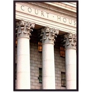 Постер в рамке Дом Корлеоне Верховный суд Нью-Йорк 50x70 см
