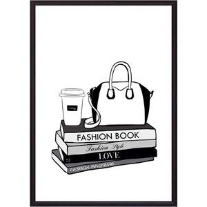 Постер в рамке Дом Корлеоне Fashion book 40x60 см