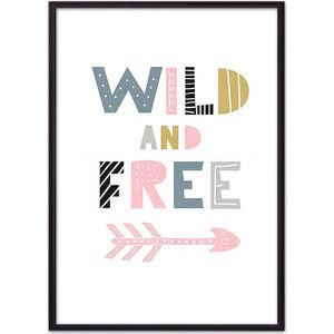 Постер в рамке Дом Корлеоне Wild & Free 21x30 см