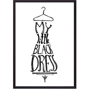 Постер в рамке Дом Корлеоне Little Black Dress 40x60 см