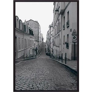 Постер в рамке Дом Корлеоне Улицы Парижа 40x60 см