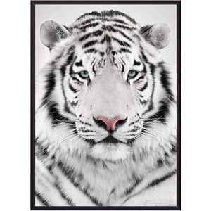 Постер в рамке Дом Корлеоне Белый тигр 30x40 см