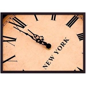 Постер в рамке Дом Корлеоне Часы Нью-Йорк 21x30 см