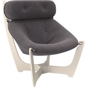 Кресло для отдыха Мебель Импэкс Модель 11 дуб шампань, ткань Verona antrazite grey