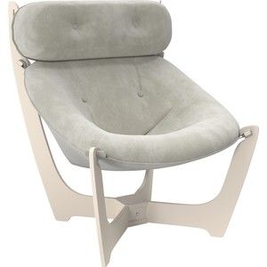 Кресло для отдыха Мебель Импэкс Модель 11 дуб шампань, ткань Verona light grey