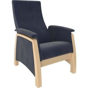 Кресло-глайдер Мебель Импэкс Balance 1 натуральное дерево/ Verona denim blue