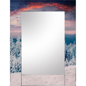 Настенное зеркало Дом Корлеоне Зима 75x140 см