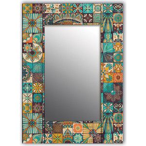 Настенное зеркало Дом Корлеоне Мозаика 75x140 см