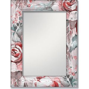 Настенное зеркало Дом Корлеоне Розы 04-0024-55х55