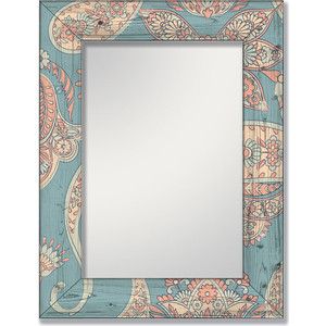 Настенное зеркало Дом Корлеоне Пейсли 55x55 см