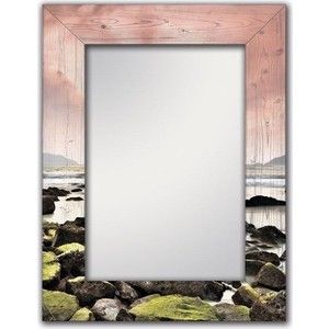 Настенное зеркало Дом Корлеоне Морской закат 75x140 см