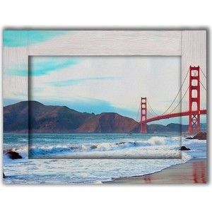 Картина с арт рамой Дом Корлеоне Мост Сан-Франциско 70x90 см