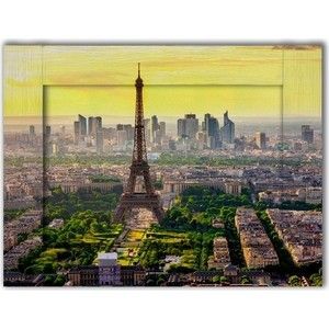 Картина с арт рамой Дом Корлеоне Панорама Париж 80x100 см