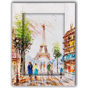 Картина с арт рамой Дом Корлеоне Прогулки по Парижу 60x80 см