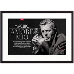 Постер в рамке Дом Корлеоне Марчелло Мастрояни 40x60 см