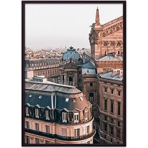 Постер в рамке Дом Корлеоне Крыши Париж 40x60 см