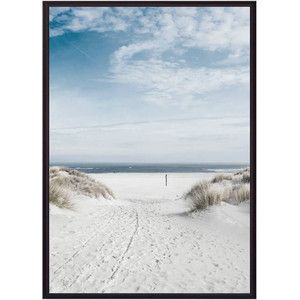 Постер в рамке Дом Корлеоне Песчаный пляж 50x70 см