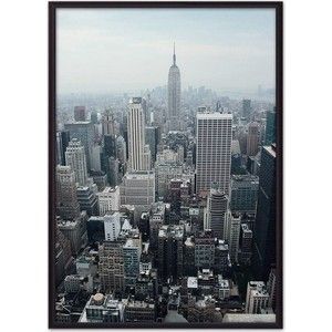 Постер в рамке Дом Корлеоне Панорама Нью-Йорка 21x30 см