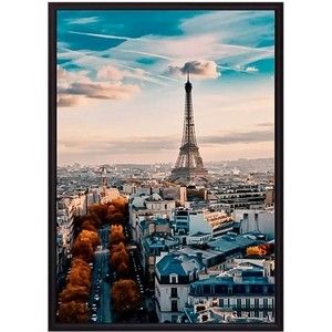 Постер в рамке Дом Корлеоне Осень в Париже 21x30 см