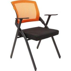 Офисный стул Chairman Nexx черный/оранжевый