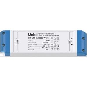 Блок питания для светодиодов Uniel UET-VPF-060B20