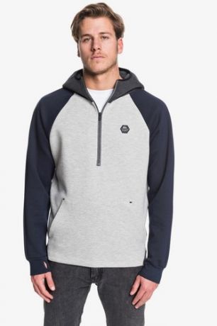 Толстовка QUIKSILVER Adapt (LIGHT GREY HEATHER (sjsh), S)