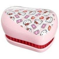 Tangle Teezer Compact Styler Hello Kitty Candy Stripes - Расческа для волос, розовый, 1 шт