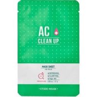 Etude House Clean Up AC Mask Sheet - Маска тканевая для проблемной кожи, 27 г