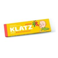 Зубная паста Klatz BABY - Для детей Веселый шиповник, без фтора, 48 мл