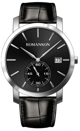 Мужские часы Romanson TL9A26MMMW(BK)