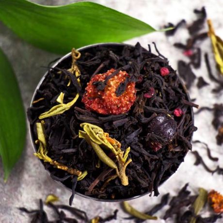 Ароматизированный чёрный чай "Драгоценный с саган-дайля" (40 г)