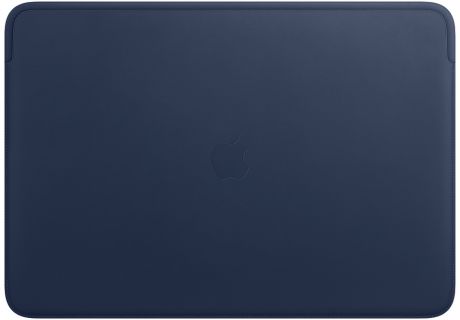 Чехол Apple Leather Sleeve для MacBook Pro 16&quot; (темно-синий)