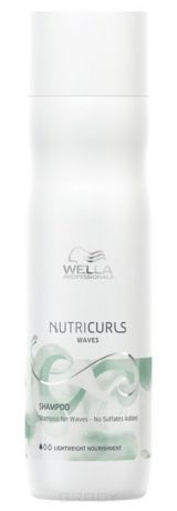 Wella, Шампунь бессульфатный для вьющихся волос Nutricurls No Sulfates Shampoo , 250 мл