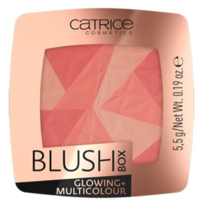 Catrice, Румяна Blush Box Glowing + Multicolour (2 оттенка), 1 шт, 010 - Dolce Vita