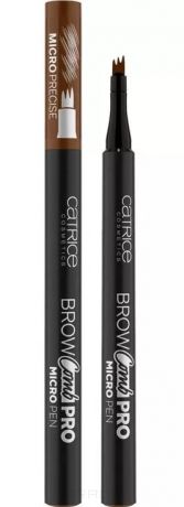 Catrice, Контур для бровей Brow Comb Pro Micro Pen (5 оттенков), 1 шт, 040 Dark Brown