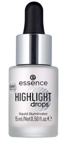 Essence, Хайлайтер Highlight Drops Liquid Illuminator (2 оттенка), 70 г, 20 (темно-бежевый)