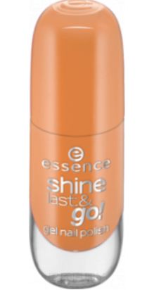 Essence, Лак для ногтей с эффектом геля Shine Last & Go, 8 мл (56 оттенков) №53 honey honey