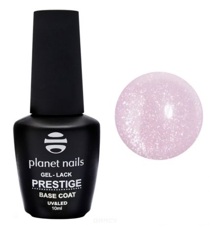 Planet Nails, Гель-лак "Prestige" Base Shimmer, 10 мл (3 оттенка), 10 мл, Blush