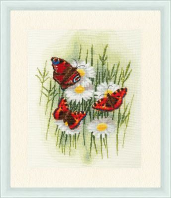 Набор для вышивания Золотое Руно БР-020 Волшебные бабочки