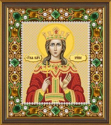 Набор для вышивания иконы Nova Sloboda Д 6155 Св. Вмц. Ирина