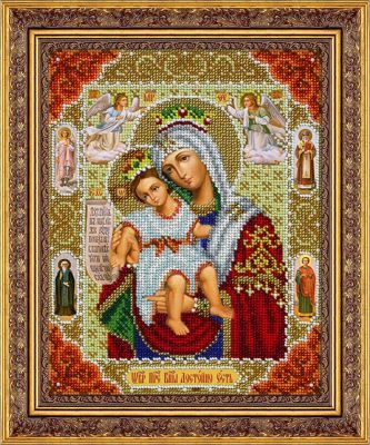 Набор для вышивания иконы Паутинка Б1061 Пр. Богородица Достойно есть (Паутинка)