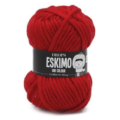 Пряжа DROPS Пряжа DROPS Eskimo Цвет.56 Christmas red/ красный